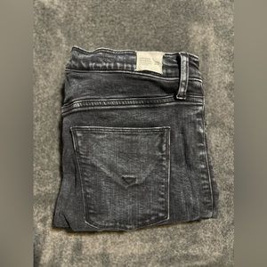 Hudson Barbara High Waist Skinny Acid Wash Jeans